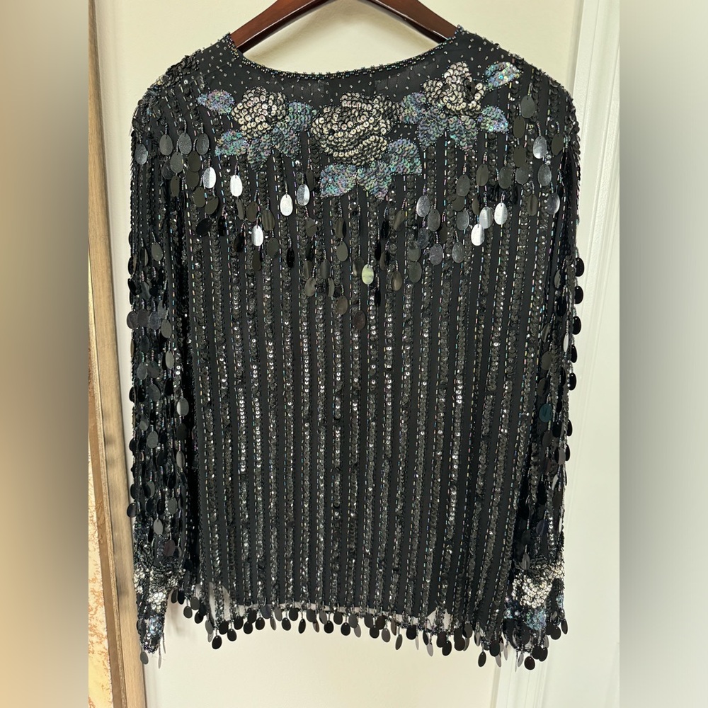 El Corte Ingles Vintage Sequence Women’s Size M